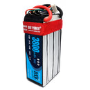 (CN)DXF 6S Lipo Battery 22.2V 100C 3800mAh Soft Case Battery with EC5 XT90 Connector for Car Truck Tank RC Buggy Truggy Racing Hobby