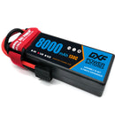 (CN)DXF High Voltage 3S 8000 mAh 11.4V 130C Batteria Lipo ad Alta Capacità Hardcase con XT90 Spina per 1:8 Scala RC Auto, Multi-Rotore RC Aeroplano, RC Elicottero, RC Barca