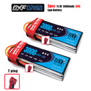 (CN)DXF 3S Lipo Battery 11.1V 30C 3000mAh Soft Case Battery with EC5 XT90 Connector for Car Truck Tank RC Buggy Truggy Racing Hobby