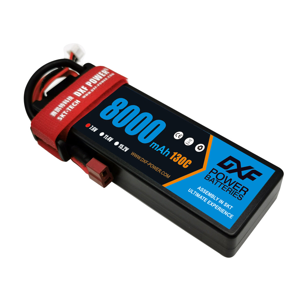DXF 2 Pack Lipo ad Alta Capacità High Voltage 4S 9200mAh 15.2V 130C DXF 2 Pack Lipo ad Alta Capacità High Voltage 4S 9200mAh 15.2V 130C