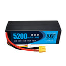 (CN)DXF High Voltage 4S 5200 mAh 14.8V 100C Batteria Lipo ad Alta Capacità Hardcase con XT90 Spina per 1:8 Scala RC Auto, Multi-Rotore RC Aeroplano, RC Elicottero, RC Barca
