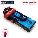 (CN)DXF 2S 9200mAh 7.6V 130C Batteria Lipo ad Alta Capacità Hardcase con XT90 Spina per 1:8 Scala RC Auto, Multi-Rotore RC Aeroplano, RC Elicottero, RC Barca