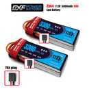 (CN)DXF 3S Lipo Battery 11.1V 60C 3300mAh Soft Case Battery with EC5 XT90 Connector for Car Truck Tank RC Buggy Truggy Racing Hobby