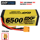 (CN)DXF 4S 6500 mAh 14.8V 100C Batteria Lipo ad Alta Capacità Hardcase con XT90 Spina per 1:8 Scala RC Auto, Multi-Rotore RC Aeroplano, RC Elicottero, RC Barca