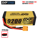 (CN)DXF High Voltage 4S 9200 mAh 15,2 V 130C Batteria Lipo ad Alta Capacità Hardcase con XT90 Spina per 1:8 Scala RC Auto, Multi-Rotore RC Aeroplano, RC Elicottero, RC Barca