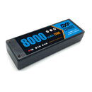 (CN)DXF 4mm 2S 8000mAh 7.6V 130C Batteria Lipo ad Alta Capacità Hardcase con XT90 Spina per 1:8 Scala RC Auto, Multi-Rotore RC Aeroplano, RC Elicottero, RC Barca