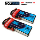 (CN)DXF 2S Lipo Battery 7.4V 30C 3000mAh Soft Case Battery with EC5 XT90 Connector for Car Truck Tank RC Buggy Truggy Racing Hobby