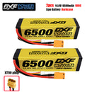 (CN)DXF 4S 6500 mAh 14.8V 100C Batteria Lipo ad Alta Capacità Hardcase con XT90 Spina per 1:8 Scala RC Auto, Multi-Rotore RC Aeroplano, RC Elicottero, RC Barca