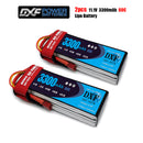 (CN)DXF 3S Lipo Battery 11.1V 60C 3300mAh Soft Case Battery with EC5 XT90 Connector for Car Truck Tank RC Buggy Truggy Racing Hobby