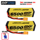 (CN)DXF 4S 6500 mAh 14.8V 100C Batteria Lipo ad Alta Capacità Hardcase con XT90 Spina per 1:8 Scala RC Auto, Multi-Rotore RC Aeroplano, RC Elicottero, RC Barca