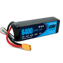 (CN)DXF 6S Lipo Battery 22.2V 120C 8400mAh Soft Case Battery with EC5 XT90 Connector for Car Truck Tank RC Buggy Truggy Racing Hobby