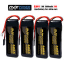 (CN)DXF 2S 2600mAh 7.4V 110C Batteria Lipo ad Alta Capacità Hardcase con nitrio lipo underSpina per 1:8 Scala RC Auto, Multi-Rotore RC Aeroplano, RC Elicottero, RC Barca