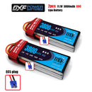 (CN)DXF 3S Lipo Battery 11.1V 60C 3800mAh Soft Case Battery with EC5 XT90 Connector for Car Truck Tank RC Buggy Truggy Racing Hobby