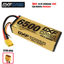 (CN)DXF High Voltage 4S 6500 mAh 15.2 V 140C Batteria Lipo ad Alta Capacità Hardcase con XT90 Spina per 1:8 Scala RC Auto, Multi-Rotore RC Aeroplano, RC Elicottero, RC Barca