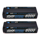 (PL)DXF Lipo Battery 2S 7.4V 8000mAh 110C/220C Hardcase Battery Graphene 5MM Battery for Rc Truck Drone 1/10 1/8 Scale Traxxas Slash 4x4 RC Car Buggy truggy
