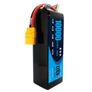 (CN)DXF 4S Lipo Battery 14.8V 10000mAh 100C 200C Deans/T XT90 EC5 for RC 1/8 1/10 Car Truck Tank Models XXMAX 8S Arrama
