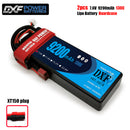 (CN)DXF 2S 9200mAh 7.6V 130C Batteria Lipo ad Alta Capacità Hardcase con XT90 Spina per 1:8 Scala RC Auto, Multi-Rotore RC Aeroplano, RC Elicottero, RC Barca