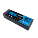 (CN)DXF 4mm 2S 8000mAh 7.6V 130C Batteria Lipo ad Alta Capacità Hardcase con XT90 Spina per 1:8 Scala RC Auto, Multi-Rotore RC Aeroplano, RC Elicottero, RC Barca
