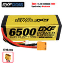 (CN)DXF 4S 6500 mAh 14.8V 100C Batteria Lipo ad Alta Capacità Hardcase con XT90 Spina per 1:8 Scala RC Auto, Multi-Rotore RC Aeroplano, RC Elicottero, RC Barca