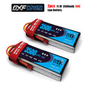(CN)DXF 3S Lipo Battery 11.1V 50C 3500mAh Soft Case Battery with EC5 XT90 Connector for Car Truck Tank RC Buggy Truggy Racing Hobby