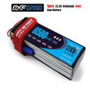 (CN)DXF 6S Lipo Battery 22.2V 100C6500mAh Soft Case Battery with EC5 XT90 Connector for Car Truck Tank RC Buggy Truggy Racing Hobby