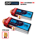 (CN)DXF 3S Lipo Battery 11.1V 50C  6200mAh Soft Case Battery with EC5 XT90 Connector for Car Truck Tank RC Buggy Truggy Racing Hobby