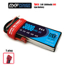 (CN)DXF 2S Lipo Battery 7.4V 30C 3000mAh Soft Case Battery with EC5 XT90 Connector for Car Truck Tank RC Buggy Truggy Racing Hobby