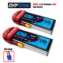 (CN)DXF 3S Lipo Battery 11.1V 100C 6500mAh Soft Case Battery with EC5 XT90 Connector for Car Truck Tank RC Buggy Truggy Racing Hobby