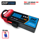 (CN)DXF High Voltage 3S 8000 mAh 11.4V 130C Batteria Lipo ad Alta Capacità Hardcase con XT90 Spina per 1:8 Scala RC Auto, Multi-Rotore RC Aeroplano, RC Elicottero, RC Barca