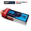 (CN)DXF 3S Lipo Battery 11.1V 50C  6200mAh Soft Case Battery with EC5 XT90 Connector for Car Truck Tank RC Buggy Truggy Racing Hobby