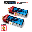 (CN)DXF 3S Lipo Battery 11.1V 60C  4200mAh Soft Case Battery with EC5 XT90 Connector for Car Truck Tank RC Buggy Truggy Racing Hobby