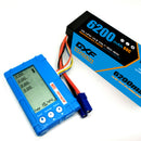 (CN)DXF High Voltage 4S 6200 mAh 14.8V 80C Batteria Lipo ad Alta Capacità Hardcase con XT90 Spina per 1:8 Scala RC Auto, Multi-Rotore RC Aeroplano, RC Elicottero, RC Barca