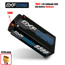 (CN)DXF 4mm 2S 6300mAh 7.6V 130C Batteria Lipo ad Alta Capacità Hardcase con XT90 Spina per 1:8 Scala RC Auto, Multi-Rotore RC Aeroplano, RC Elicottero, RC Barca