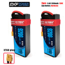 (CN)DXF High Voltage 3S 9200 mAh 11.4V 130C Batteria Lipo ad Alta Capacità Hardcase con XT90 Spina per 1:8 Scala RC Auto, Multi-Rotore RC Aeroplano, RC Elicottero, RC Barca