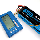 (CN)DXF Lipo Battery 3S 11.1V 6750mAh 100C Hardcase for Rc Truck Drone 1/10 1/8 Scale Traxxas Slash 4x4 RC Car Hard Case