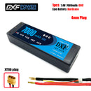 (CN)DXF 4mm 2S 7000mAh 7.4V 60C Batteria Lipo ad Alta Capacità Hardcase con XT90 Spina per 1:8 Scala RC Auto, Multi-Rotore RC Aeroplano, RC Elicottero, RC Barca