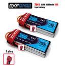 (CN)DXF 3S Lipo Battery 11.1V 60C 3500mAh Soft Case Battery with EC5 XT90 Connector for Car Truck Tank RC Buggy Truggy Racing Hobby