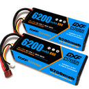 (CN)DXF 3S 6200 mAh 11.1V 80C Batteria Lipo ad Alta Capacità Hardcase con XT90 Spina per 1:8 Scala RC Auto, Multi-Rotore RC Aeroplano, RC Elicottero, RC Barca