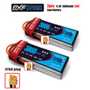 (CN)DXF 3S Lipo Battery 11.1V 50C 3800mAh Soft Case Battery with EC5 XT90 Connector for Car Truck Tank RC Buggy Truggy Racing Hobby