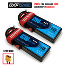 (CN)DXF 2S 9200mAh 7.6V 130C Batteria Lipo ad Alta Capacità Hardcase con XT90 Spina per 1:8 Scala RC Auto, Multi-Rotore RC Aeroplano, RC Elicottero, RC Barca