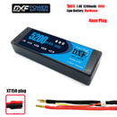(CN)DXF 4mm 2S 5200mAh 7.4V 100C Batteria Lipo ad Alta Capacità Hardcase con XT90 Spina per 1:8 Scala RC Auto, Multi-Rotore RC Aeroplano, RC Elicottero, RC Barca