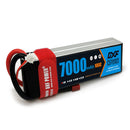 (CN)DXF 2S Lipo Battery 7.4V 100C7000mAh Soft Case Battery with EC5 XT90 Connector for Car Truck Tank RC Buggy Truggy Racing Hobby