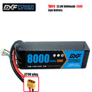 (CN)DXF 6S Lipo Battery 22.8V 130C 8000mAh Soft Case Battery with EC5 XT90 Connector for Car Truck Tank RC Buggy Truggy Racing Hobby
