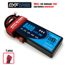 (CN)DXF 2S 8400mAh 7.4V 120C Batteria Lipo ad Alta Capacità Hardcase con XT90 Spina per 1:8 Scala RC Auto, Multi-Rotore RC Aeroplano, RC Elicottero, RC Barca