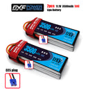 (CN)DXF 3S Lipo Battery 11.1V 50C 3500mAh Soft Case Battery with EC5 XT90 Connector for Car Truck Tank RC Buggy Truggy Racing Hobby