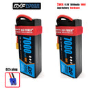 (CN)DXF 3S 7000 mAh 11.1V 100C Batteria Lipo ad Alta Capacità Hardcase con XT90 Spina per 1:8 Scala RC Auto, Multi-Rotore RC Aeroplano, RC Elicottero, RC Barca