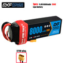 (CN)DXF 3S Lipo Battery 11.4V 130C 8000mAh Soft Case Battery with EC5 XT90 Connector for Car Truck Tank RC Buggy Truggy Racing Hobby