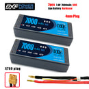 (CN)DXF 4mm 2S 7000mAh 7.4V 60C Batteria Lipo ad Alta Capacità Hardcase con XT90 Spina per 1:8 Scala RC Auto, Multi-Rotore RC Aeroplano, RC Elicottero, RC Barca