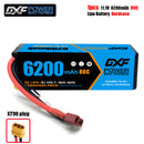 (CN)DXF 3S 6200 mAh 11.1V 80C Batteria Lipo ad Alta Capacità Hardcase con XT90 Spina per 1:8 Scala RC Auto, Multi-Rotore RC Aeroplano, RC Elicottero, RC Barca