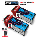 (CN)DXF 6S Lipo Battery 22.2V 50C 3800mAh Soft Case Battery with EC5 XT90 Connector for Car Truck Tank RC Buggy Truggy Racing Hobby